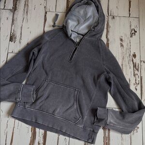 Men’s Ugg half zip  super luxe hoodie
